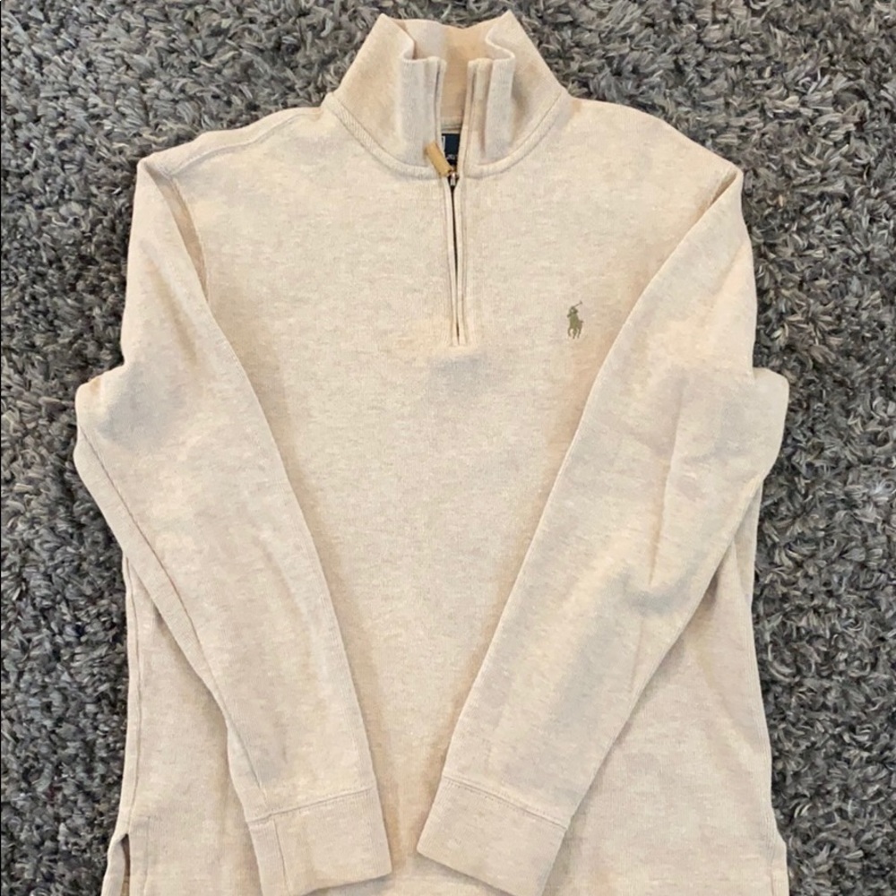Men’s polo Ralph Lauren half zip sweater